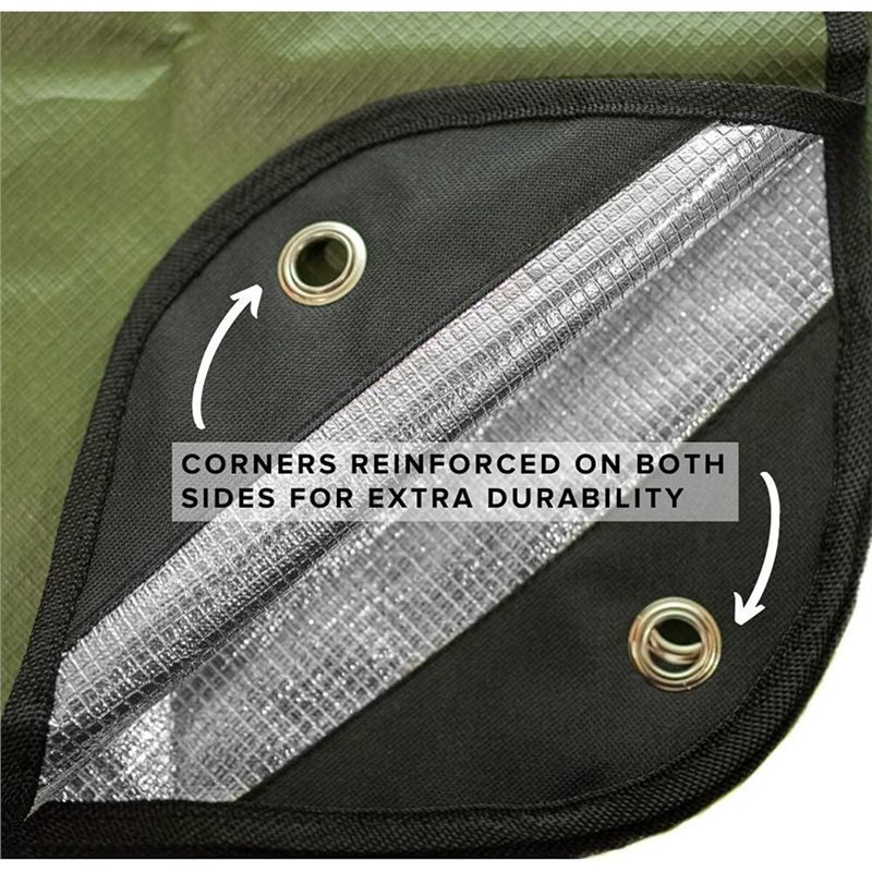 【TRAVEL ESSENTIAL】Водонепрониц – обзор и цена Survival Blanket Reflective