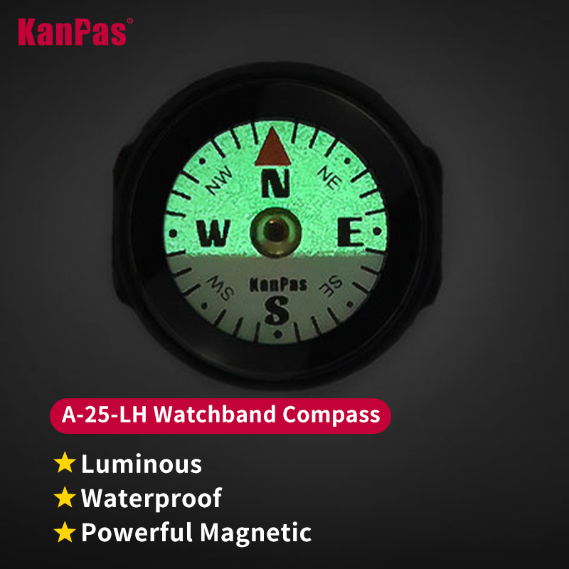 Компас-браслет KANPAS: водонеп – обзор и цена Compass Lensatic