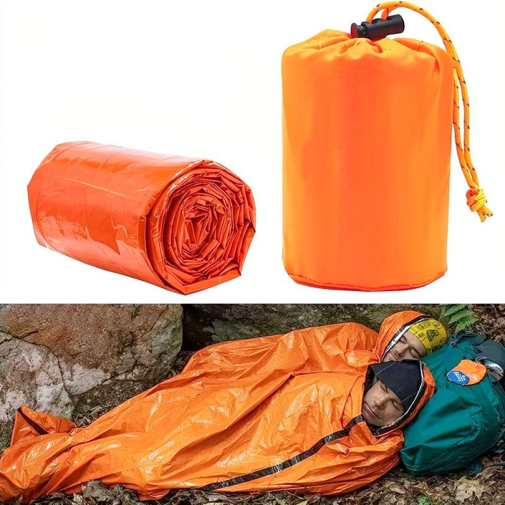 Портативный термоспальный мешо – обзор и цена Survival Blanket Reflective
